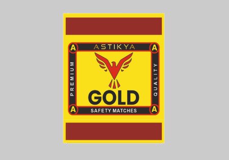 Gold Safety Matches